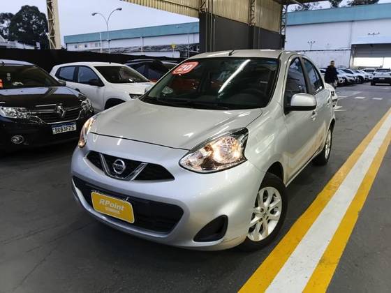NISSAN MARCH 1.0 SV 12V FLEX 4P MANUAL NISSAN MARCH 1.0 SV 12V FLEX 4P MANUAL